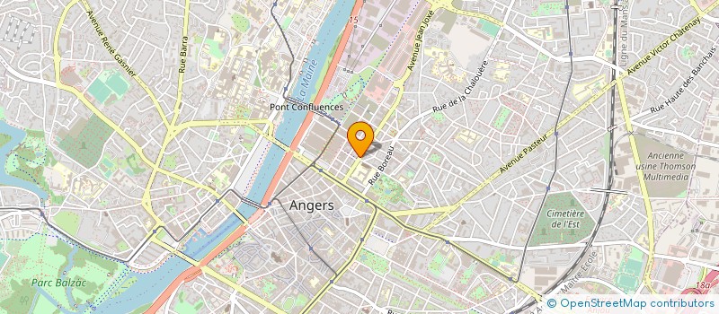 localisation de l'entreprise MADAME ANNA HAUDEBAULT à ANGERS