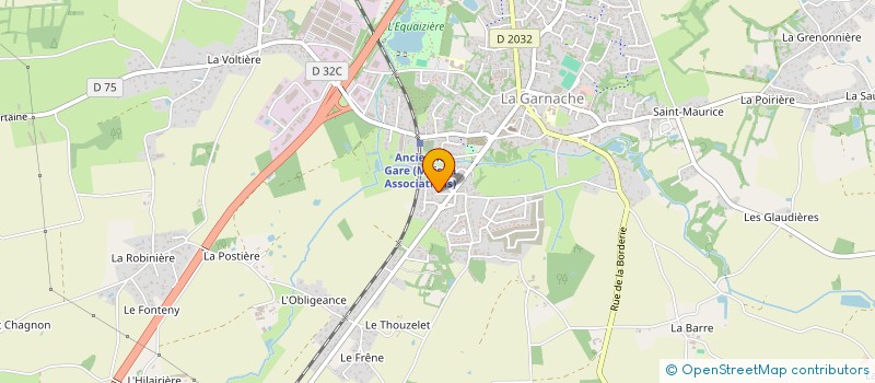 localisation de l'entreprise MADAME ANNA HEGRON  LA GARNACHE