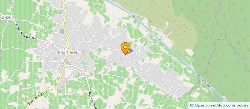 localisation de l'entreprise MADAME ANNA HELLDEN  POURRIERES