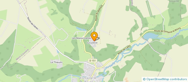 localisation de l'entreprise MADAME ANNA HONGUER  FONTAINE-LE-BOURG