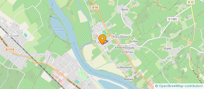 localisation de l'entreprise MADAME ANNA HOUGAS  RIONS