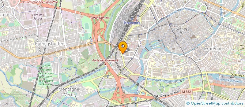 localisation de l'entreprise MADAME ANNA HOURMAN à STRASBOURG