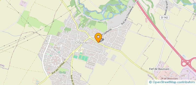 localisation de l'entreprise MADAME ANNA HUMBERT  CHAURAY