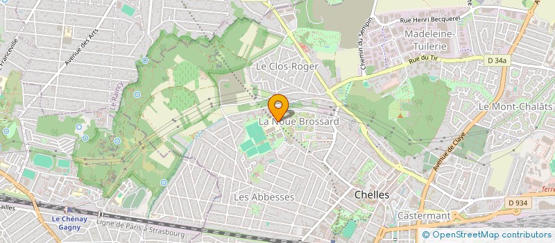 localisation de l'entreprise MADAME ANNA IGNATENKO  CHELLES