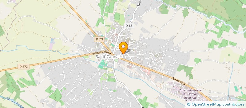 localisation de l'entreprise MADAME ANNA INGHILTERRA  SAINT-CANNAT