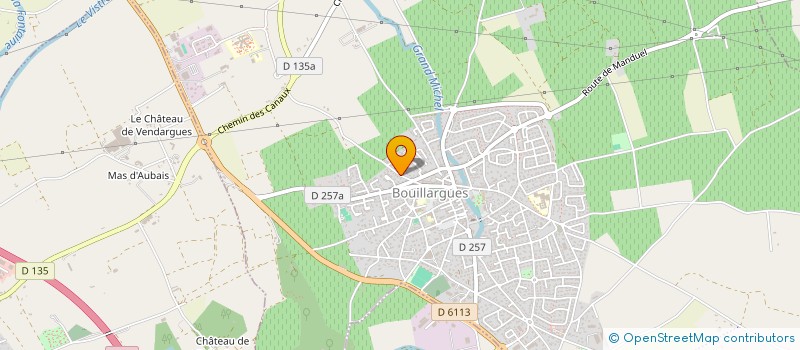 localisation de l'entreprise MADAME ANNA JABOUILLE  BOUILLARGUES