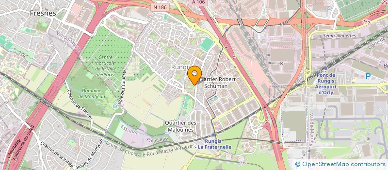 localisation de l'entreprise MADAME ANNA JANKOVSKAIA  RUNGIS