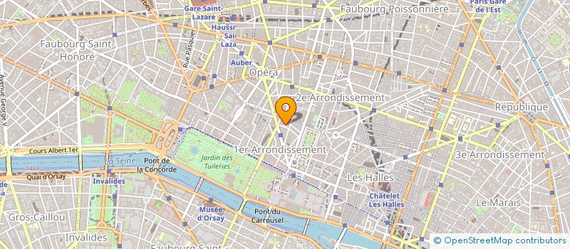 localisation de l'entreprise MADAME ANNA JAUREGUY à PARIS