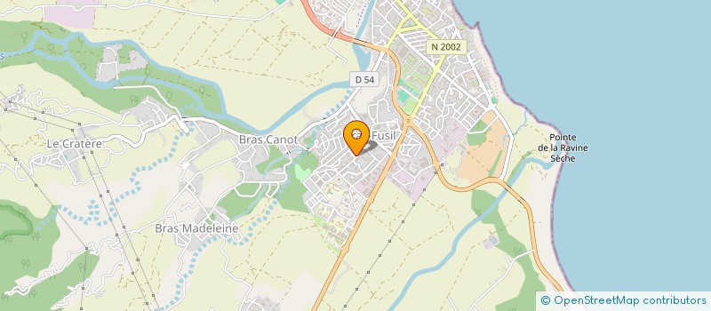 localisation de l'entreprise MADAME ANNA JENABAY  SAINT-BENOIT