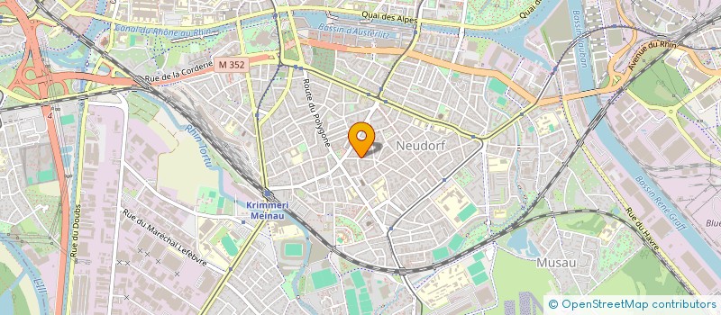 localisation de l'entreprise MADAME ANNA JEZEWSKA à STRASBOURG