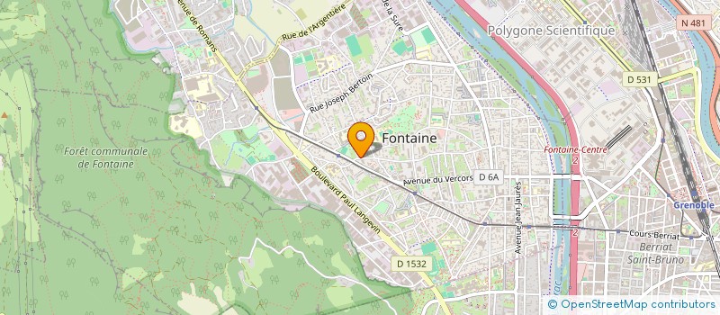 localisation de l'entreprise MADAME ANNA JORDAN à FONTAINE