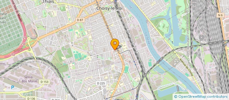 localisation de l'entreprise MADAME ANNA JURASZ  CHOISY-LE-ROI