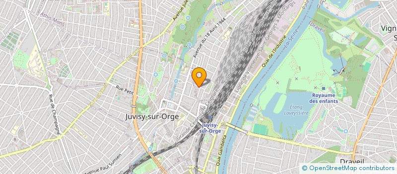 localisation de l'entreprise MADAME ANNA JURASZEK à ATHIS-MONS