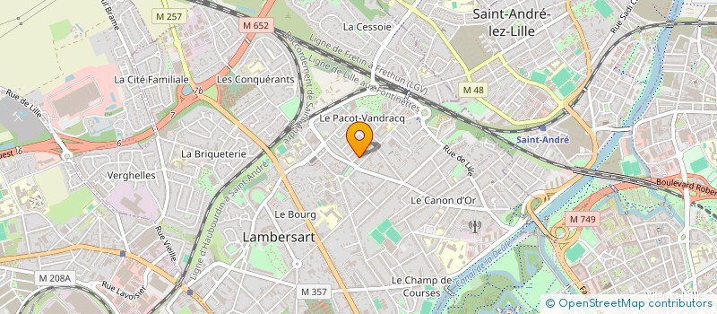 localisation de l'entreprise MADAME ANNA KACZMARSKA à LAMBERSART