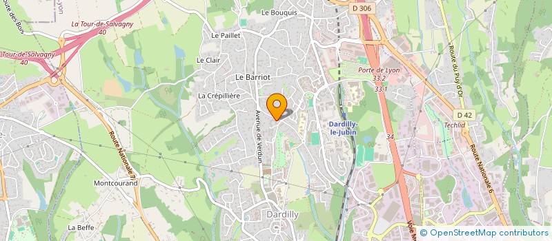 localisation de l'entreprise MADAME ANNA KARAPETYAN  DARDILLY