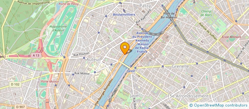 localisation de l'entreprise MADAME ANNA KARLSSON  PARIS