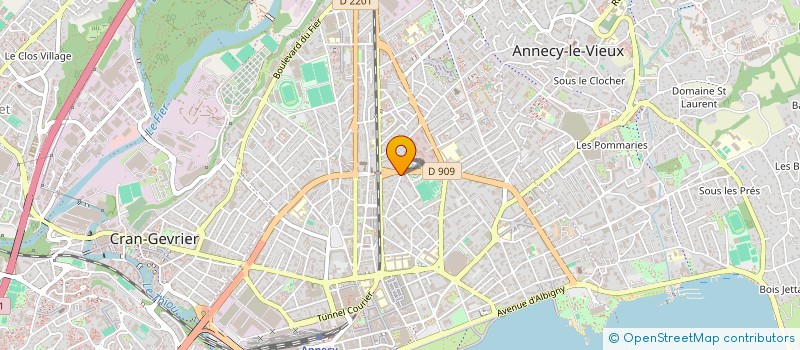 localisation de l'entreprise MADAME ANNA KARSTEN  ANNECY