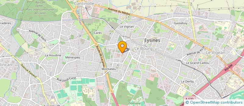 localisation de l'entreprise MADAME ANNA KIRAKOSYAN à EYSINES