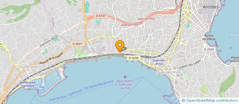localisation de l'entreprise MADAME ANNA KONOVALOVA à ANTIBES
