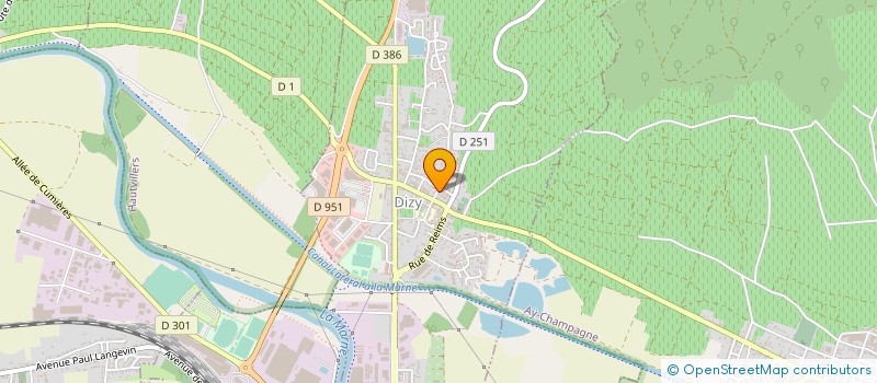 localisation de l'entreprise MADAME ANNA KORACH  DIZY