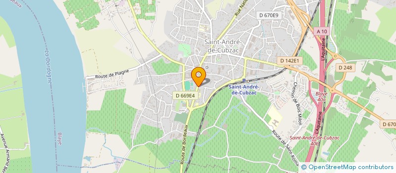 localisation de l'entreprise MADAME ANNA KORBINSKA  SAINT-ANDRE-DE-CUBZAC