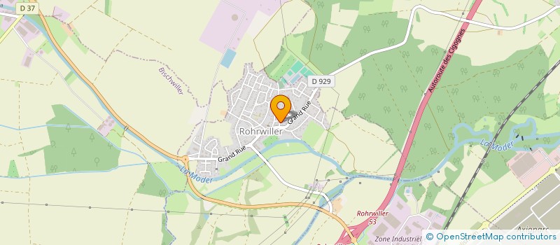 localisation de l'entreprise MADAME ANNA KRAEMER  ROHRWILLER