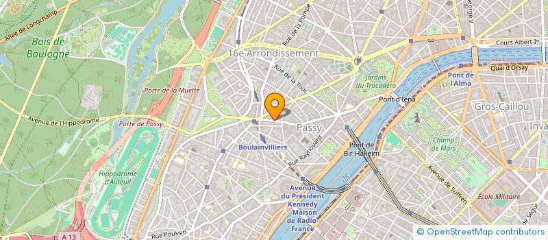 localisation de l'entreprise MADAME ANNA KRASNOSHAPKA  PARIS