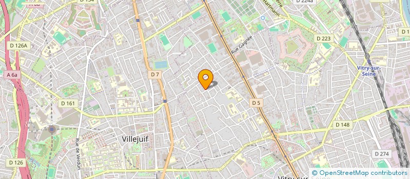 localisation de l'entreprise MADAME ANNA KRASNOSHCHOK à VITRY-SUR-SEINE