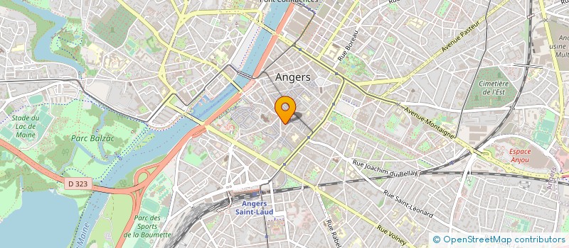 localisation de l'entreprise MADAME ANNA KUBACKA à ANGERS