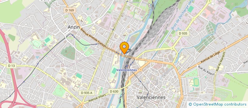 localisation de l'entreprise MADAME ANNA KULIKOVA à VALENCIENNES