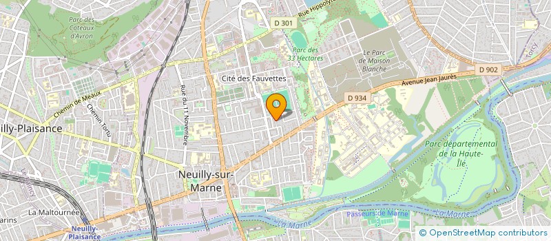 localisation de l'entreprise MADAME ANNA KUPOR à NEUILLY-SUR-MARNE