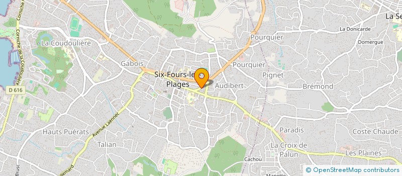 localisation de l'entreprise MADAME ANNA LABHAR à SIX-FOURS-LES-PLAGES