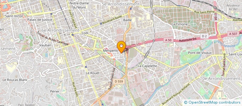 localisation de l'entreprise MADAME ANNA LAMOTTE à MARSEILLE