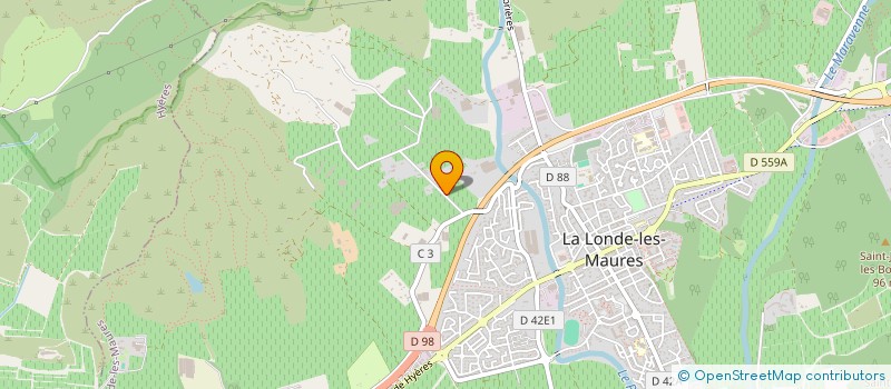 localisation de l'entreprise MADAME ANNA LAURA ZIADA  HYERES