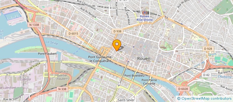 localisation de l'entreprise MADAME ANNA-LAURINE CASTOR  ROUEN