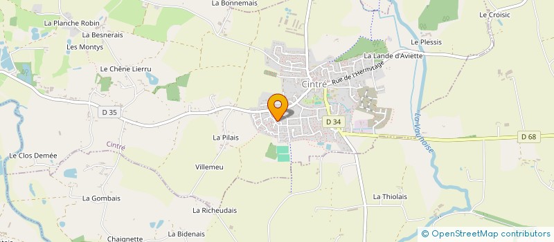 localisation de l'entreprise MADAME ANNA LE BLAYE  TALENSAC