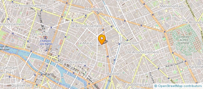 localisation de l'entreprise MADAME ANNA LE CORRE  PARIS