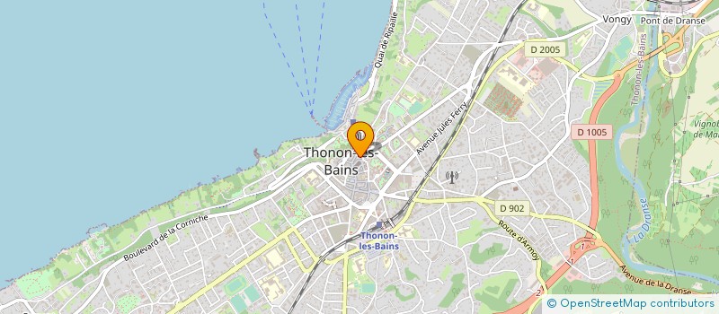 localisation de l'entreprise MADAME ANNA LEDECZKI à THONON-LES-BAINS