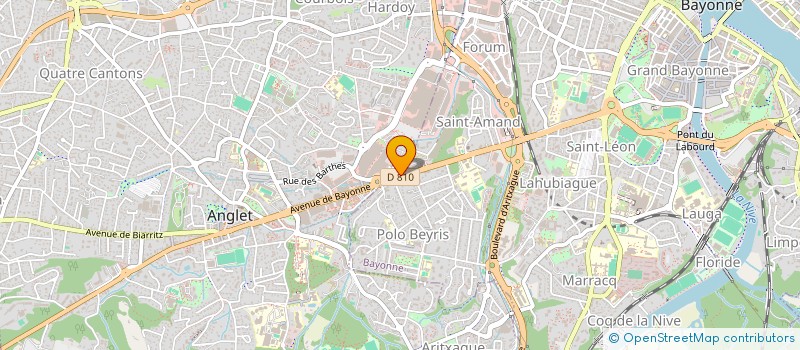 localisation de l'entreprise MADAME ANNA LEMBEYE  BAYONNE