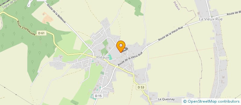 localisation de l'entreprise MADAME ANNA LEPESQUEUX  PREAUX