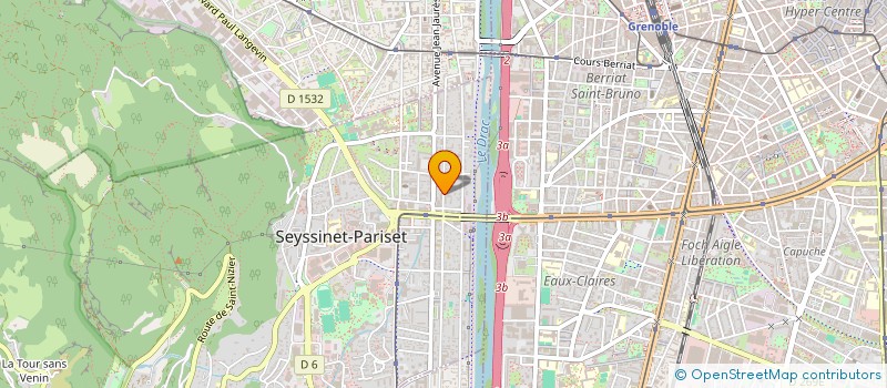 localisation de l'entreprise MADAME ANNA LEVI à SEYSSINET-PARISET