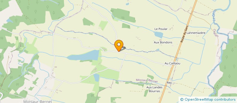 localisation de l'entreprise MADAME ANNA LEVY  MASSEUBE