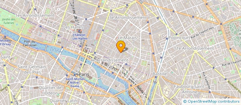 localisation de l'entreprise MADAME ANNA LIND  PARIS