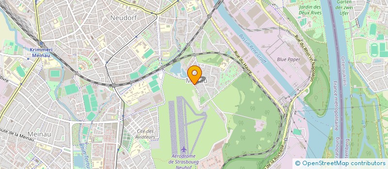 localisation de l'entreprise MADAME ANNA-LINE ZAHNOW  STRASBOURG