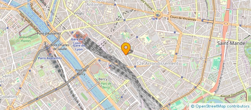 localisation de l'entreprise MADAME ANNA-LISA SALAGNAC  PARIS