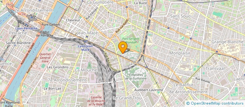 localisation de l'entreprise MADAME ANNA LIVESEY  LYON