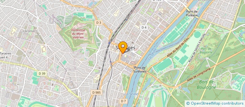 localisation de l'entreprise MADAME ANNA LJUBIC à SURESNES