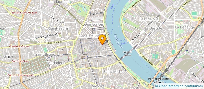 localisation de l'entreprise MADAME ANNA LOBERA à BORDEAUX