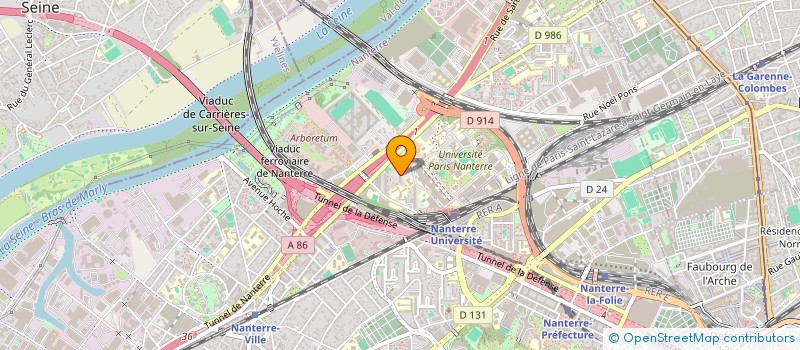 localisation de l'entreprise MADAME ANNA LONGATTE à NANTERRE