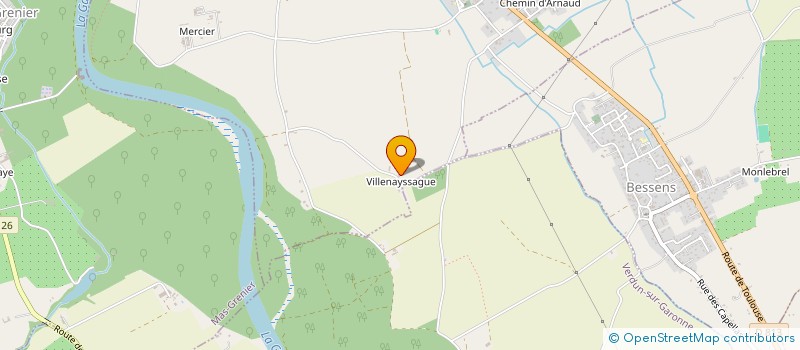 localisation de l'entreprise MADAME ANNA LOUPANOVA  LES BRULAIS